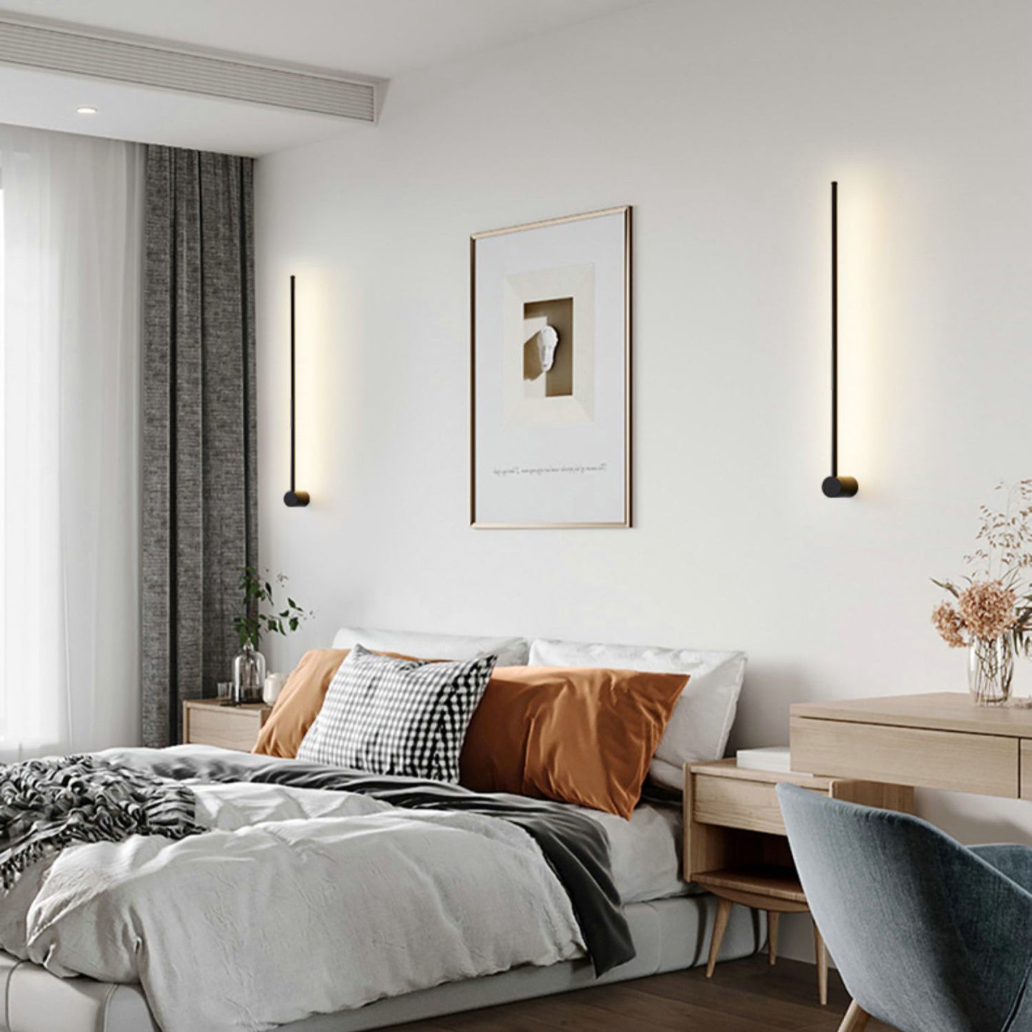 Minimalist LED Wall Light for Bedroom and Living Room