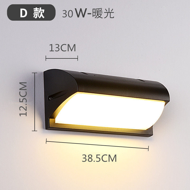 LED Waterproof Wall Light for Outdoor Spaces