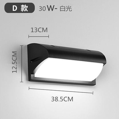 LED Waterproof Wall Light for Outdoor Spaces