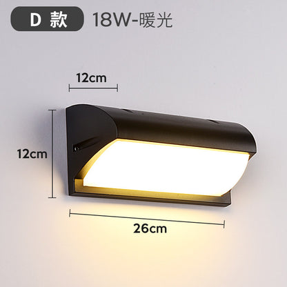 LED Waterproof Wall Light for Outdoor Spaces