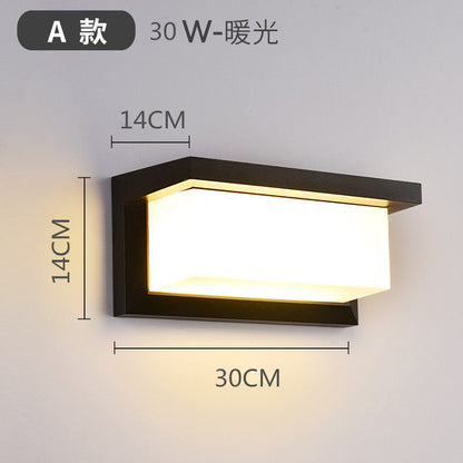 LED Waterproof Wall Light for Outdoor Spaces