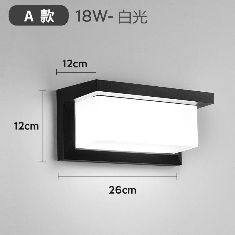 LED Waterproof Wall Light for Outdoor Spaces