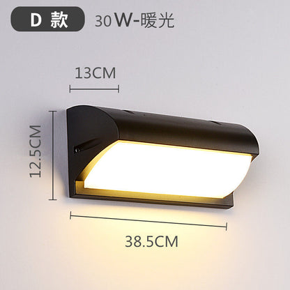 LED Waterproof Wall Light for Outdoor Spaces